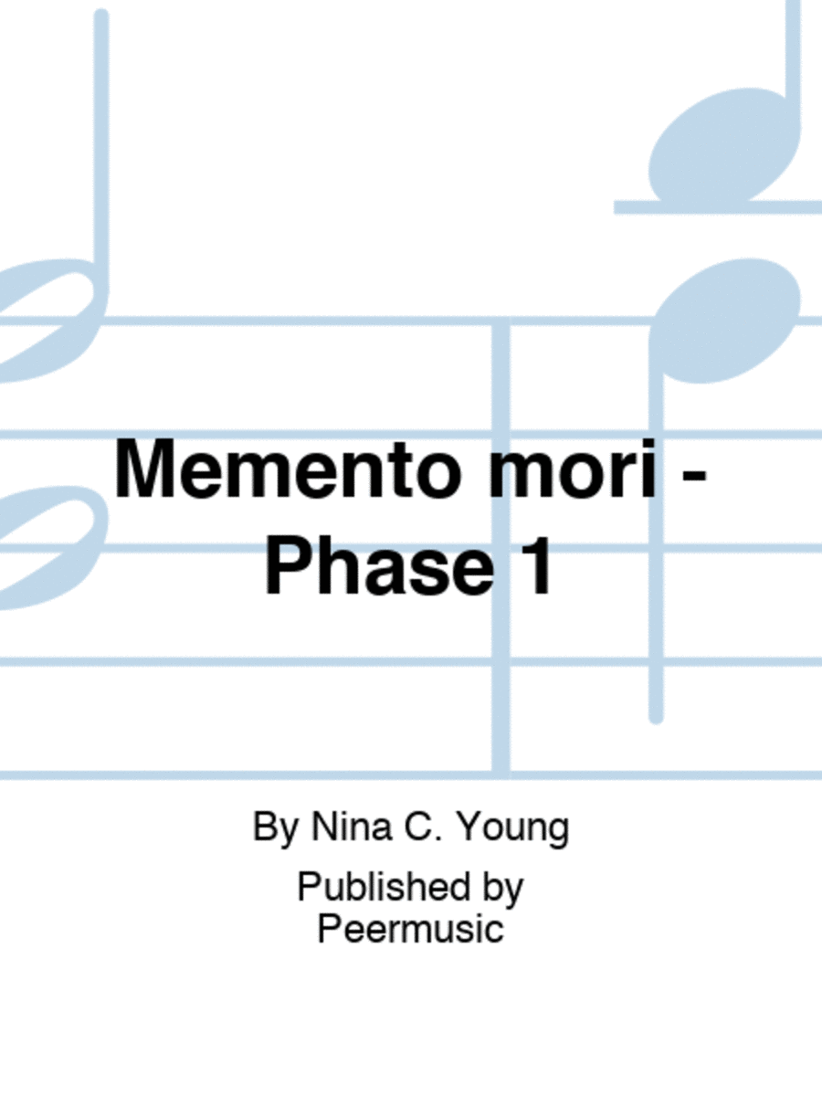 Memento mori - Phase 1