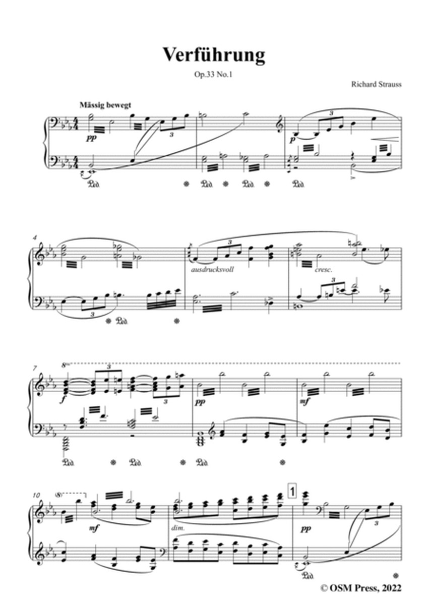 Richard Strauss-Verführung,in E flat Major,Op.33 No.1 image number null