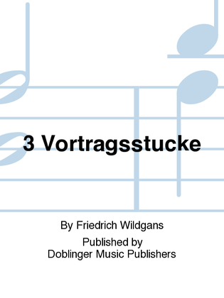 Book cover for 3 Vortragsstucke