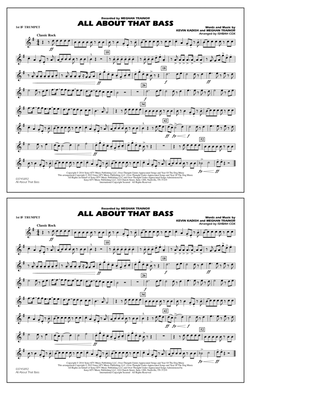 Book cover for All About That Bass - 1st Bb Trumpet