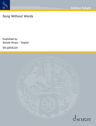 Book cover for Song Without Words