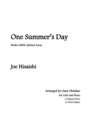 Book cover for One Summer's Day