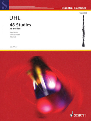 Book cover for 48 Studies for Clarinet