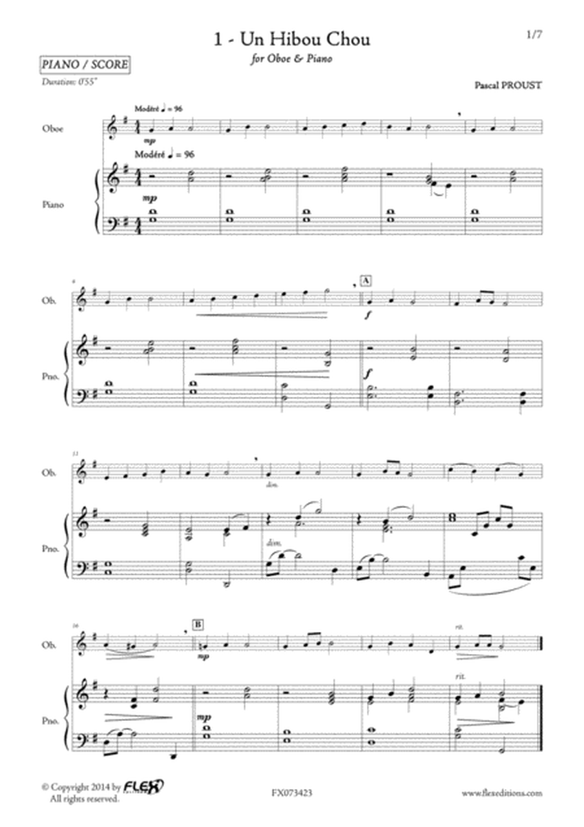 The Oboe du cote de chez Proust - Beginners - Volume 1 image number null
