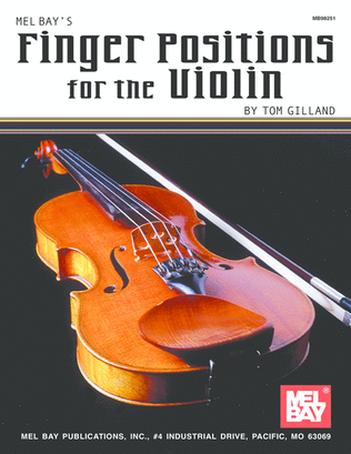 Book cover for Finger Positions for the Violin