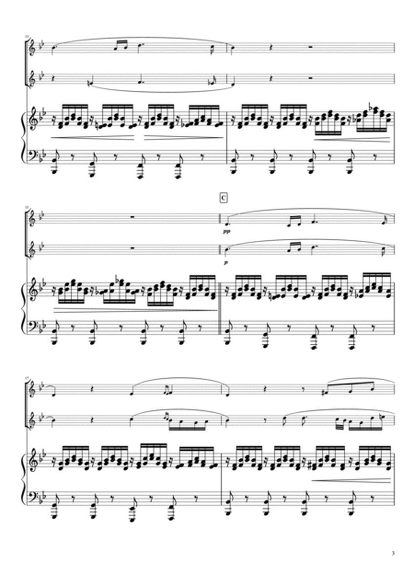 "Ave Maria"(Bdur) Piano trio / Oboe duet