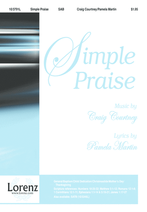 Book cover for Simple Praise