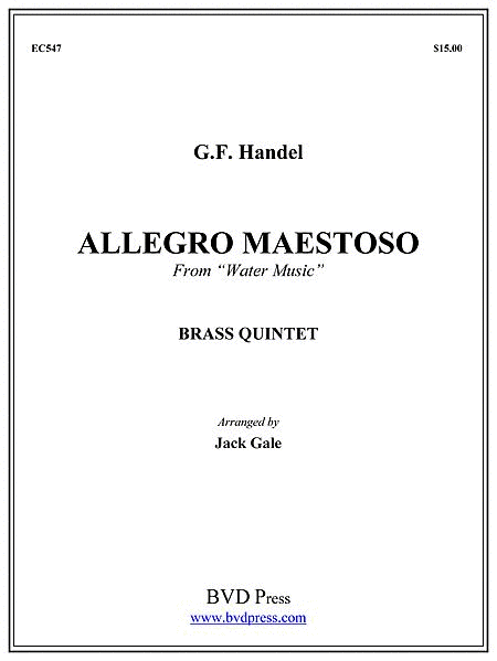 Allegro Maestoso from  Water Music