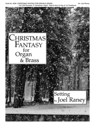 Book cover for Christmas Fantasy for Organ and Brass