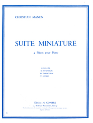 Book cover for Suite miniature