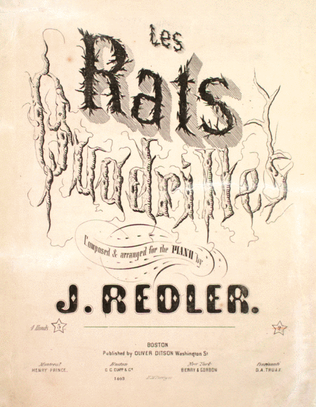 Book cover for Les Rats Quadrille