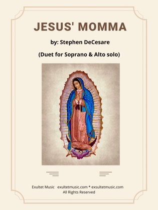 Book cover for Jesus' Momma (Duet for Soprano and Alto solo)