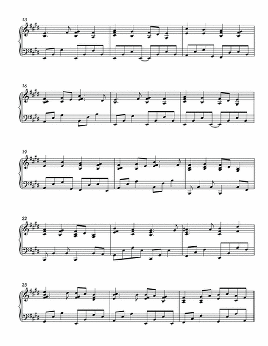 Glorious Things of Thee Are Spoken (Late Intermediate Piano) image number null