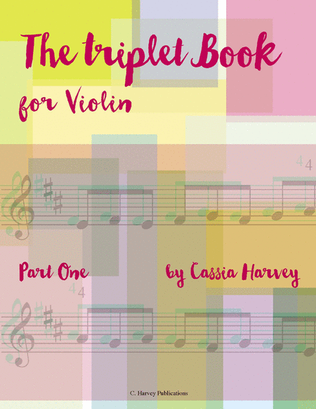 Book cover for The Triplet Book for Violin, Part One