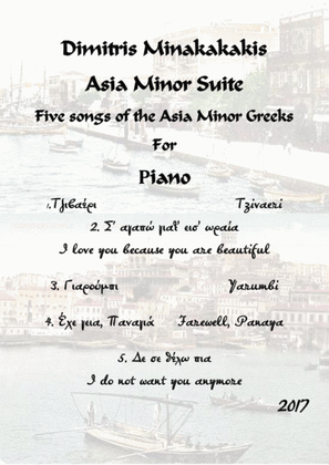 Asia Minor Suite for Piano