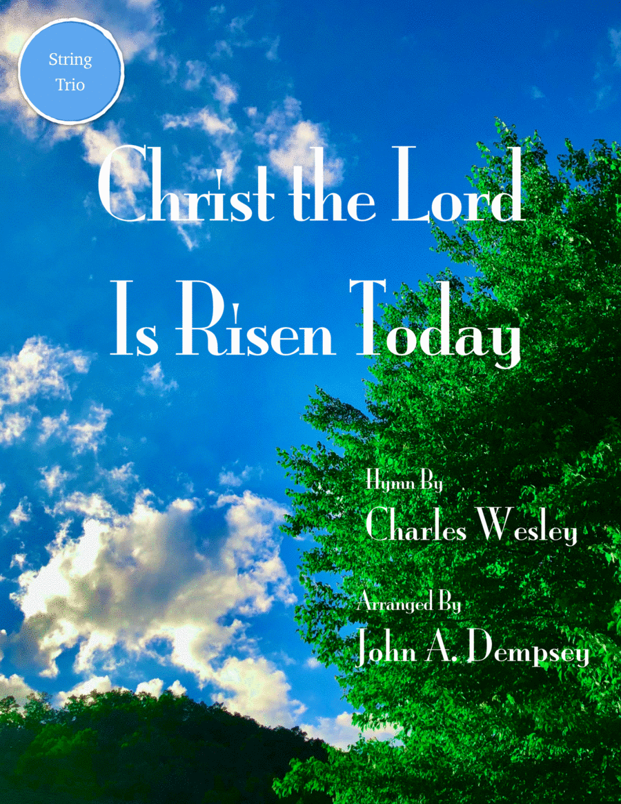 Christ the Lord Is Risen Today (String Trio): Violin, Viola and Cello image number null