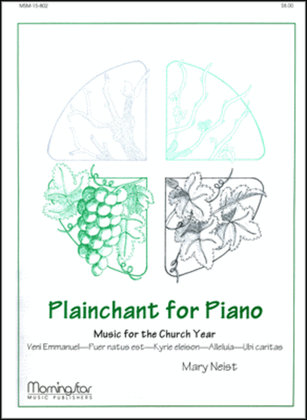 Book cover for Plainchant for Piano