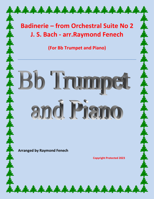 Badinerie - J.S.Bach - for Bb Trumpet and Piano