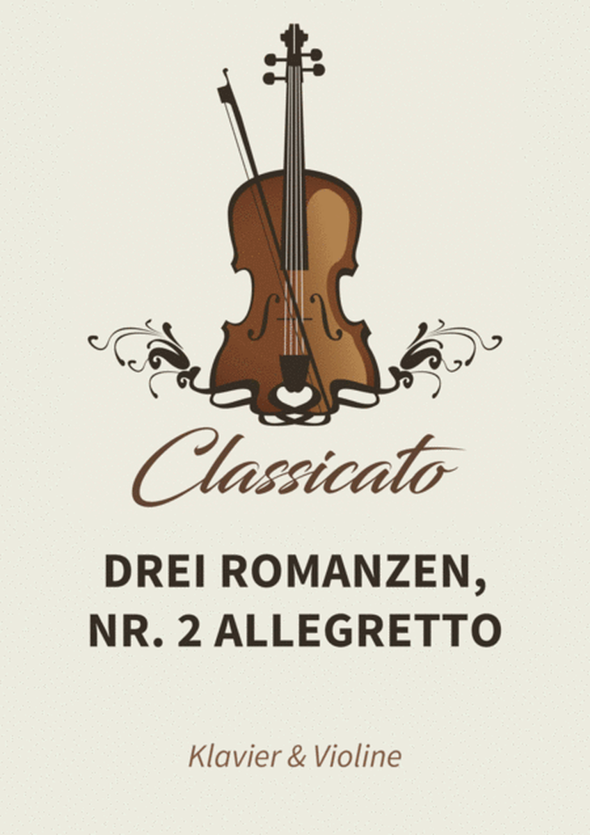 Drei Romanzen, Nr. 2 Allegretto image number null