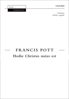 Book cover for Hodie Christus natus est