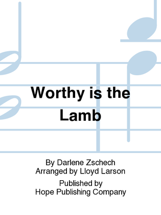 Book cover for Worthy Is the Lamb