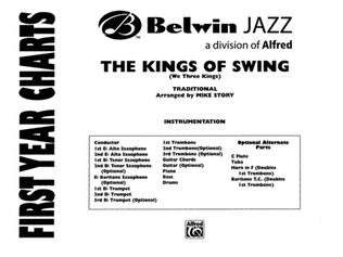 Book cover for The Kings of Swing (We Three Kings): Score