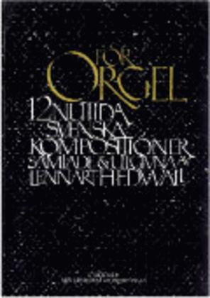 Book cover for For orgel