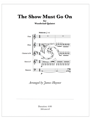 Book cover for The Show Must Go On