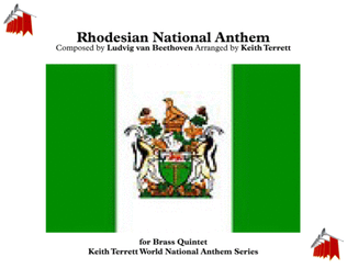 Book cover for Rhodesian National Anthem for Brass Quintet