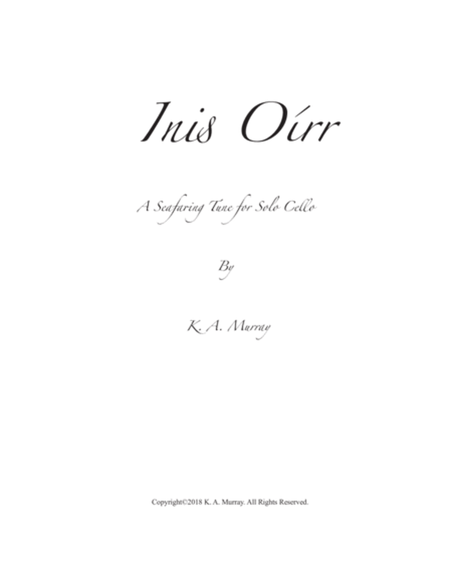 Inis Oírr: A Seafaring Tune - Solo Cello image number null