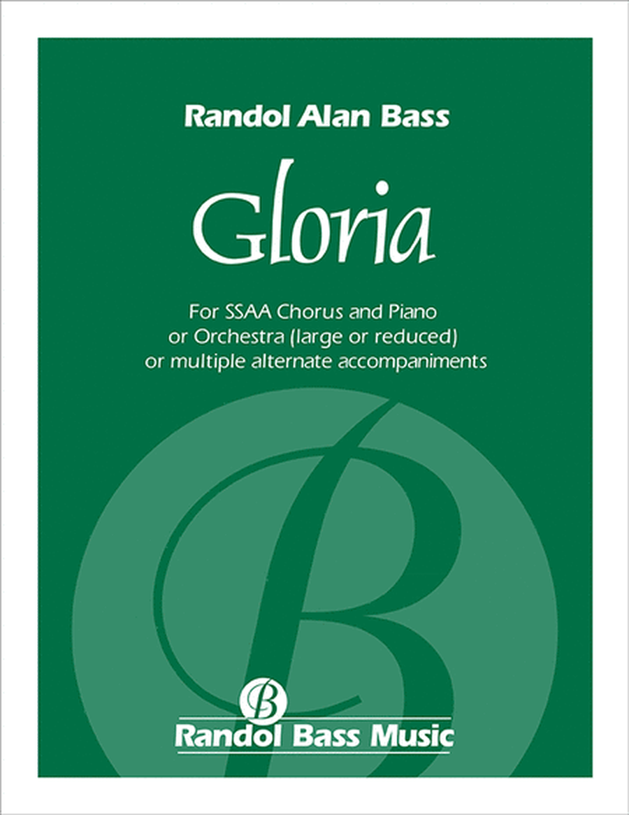 Gloria (Choral Score)