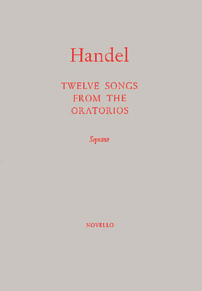 Book cover for 12 Songs from the Oratorios