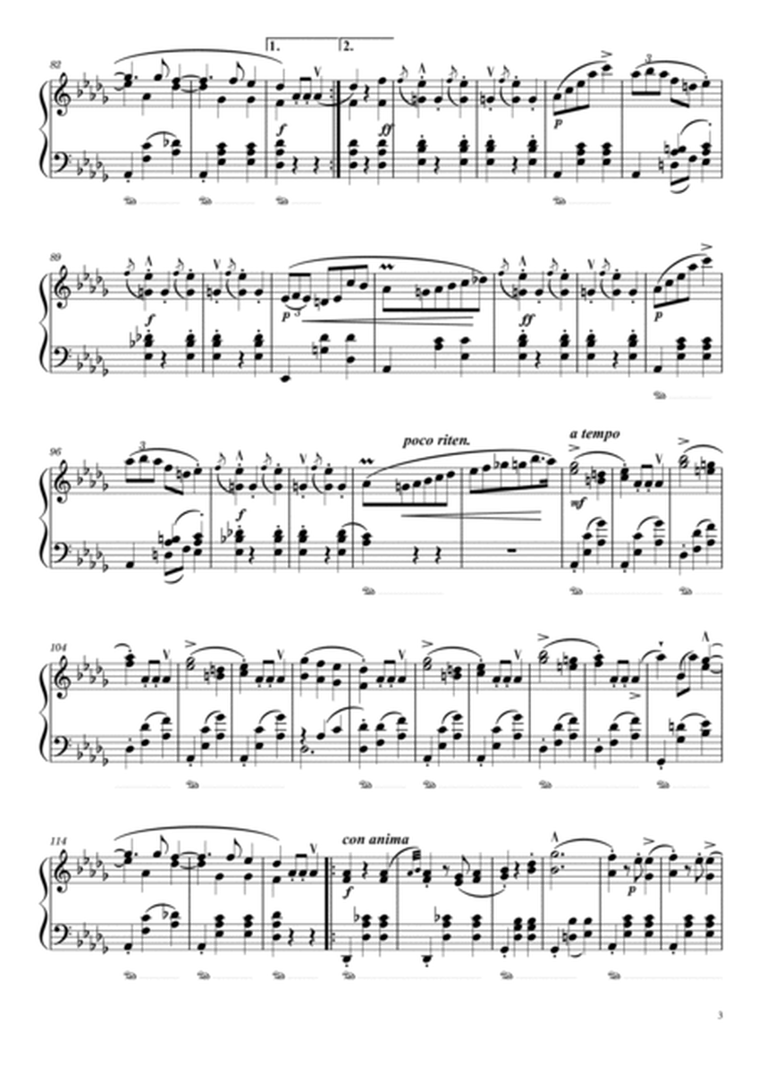 Waltz Opus 18 in Eb Major image number null
