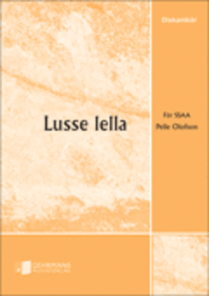 Book cover for Lusse lella, SSA