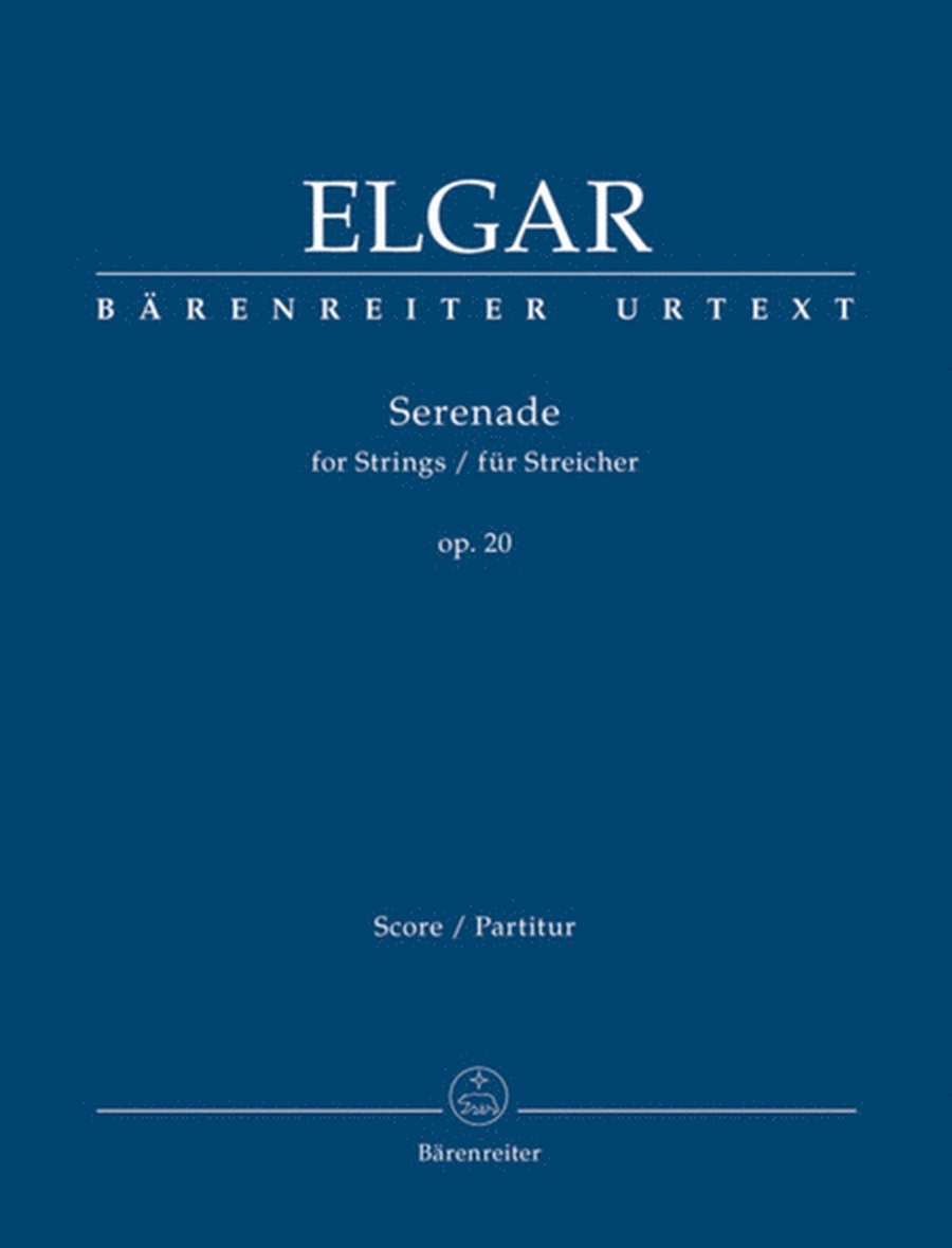 Elgar - Serenade For Strings Op 20 Full Score