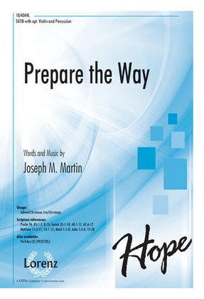 Book cover for Prepare the Way