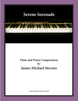Book cover for Serene Serenade - (Romantic Flute)