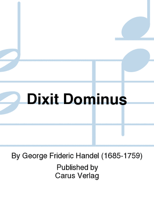 Book cover for Dixit Dominus (The Lord said unto my Lord)