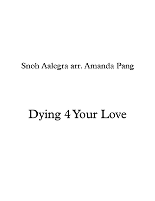 Book cover for Dying For Your Love