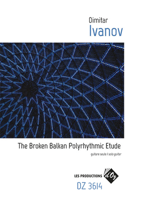 Book cover for The Broken Balkan Polyrhythmic Etude