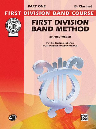 Book cover for First Division Band Method, Part 1