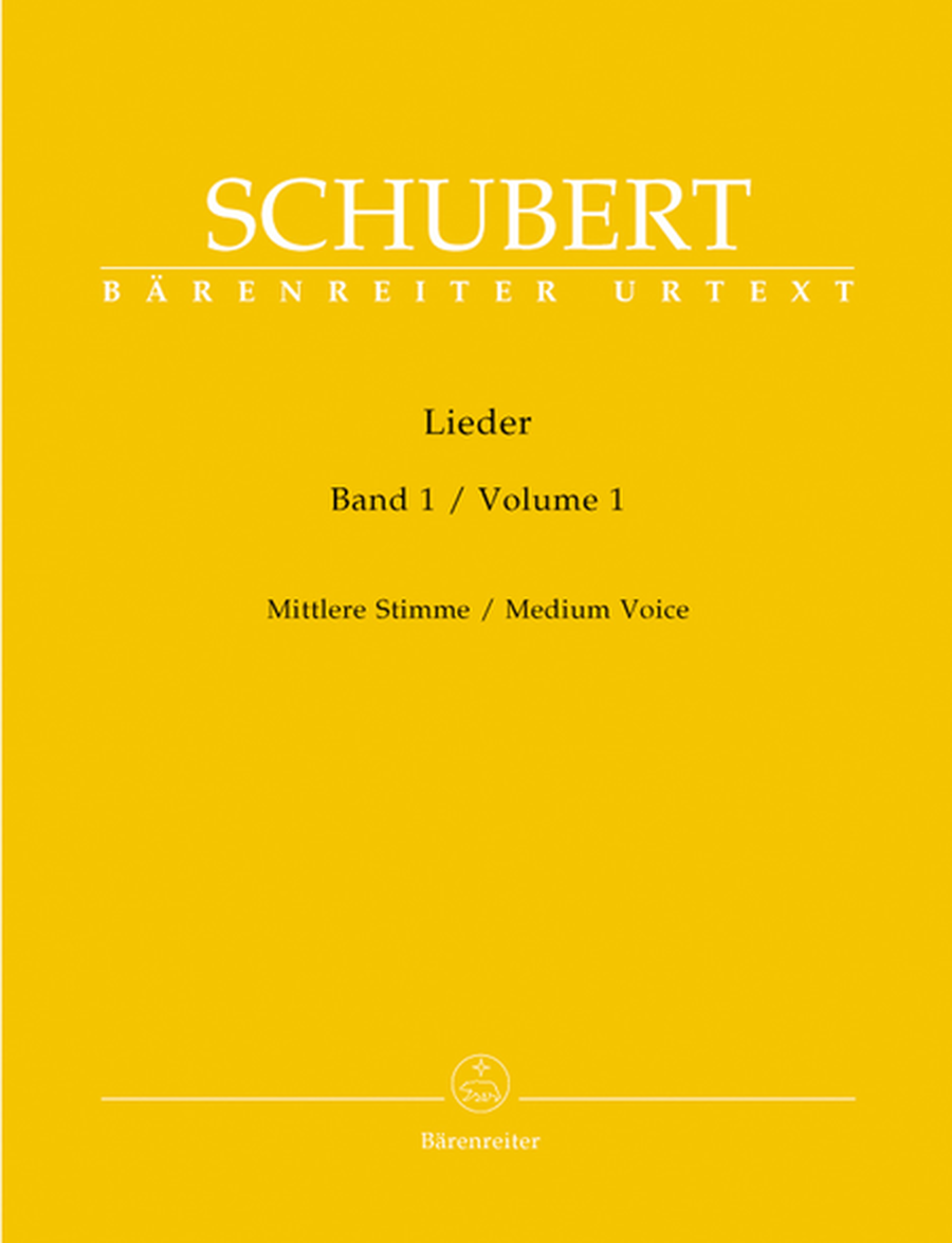 Lieder, Volume 1