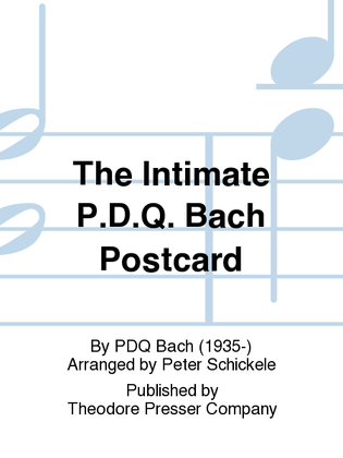 Book cover for The Intimate P.D.Q. Bach Postcard