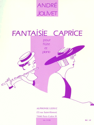 Caprice Fantasy, For Flute And Piano