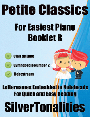 Book cover for Petite Classics for Easiest Piano Booklet R