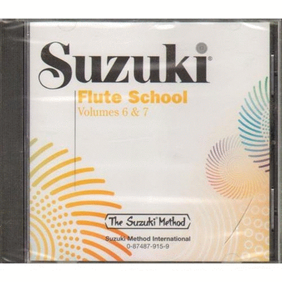 Suzuki Flute School Vol 6 & 7 CD Only