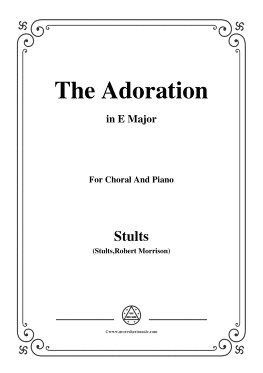 Stults-The Story of Christmas,No.7,Adoration,O Wondrous Love,in E Major image number null