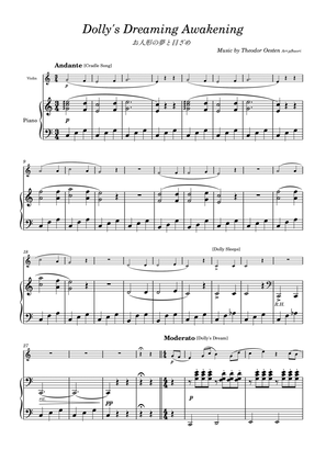 "Dolly's Dreaming Awakening" violin & piano