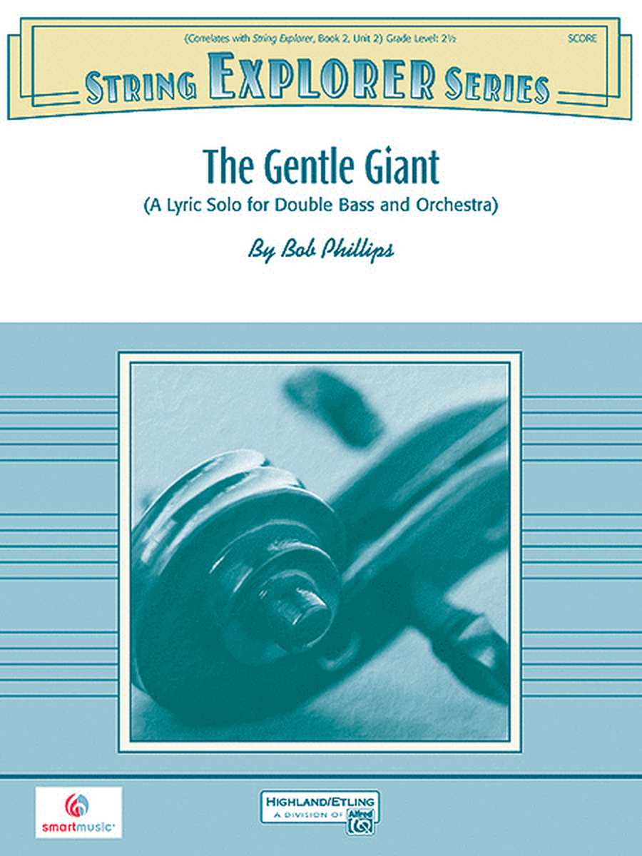 The Gentle Giant (A Lyric Solo for Double Bass and Orchestra) (score only) image number null