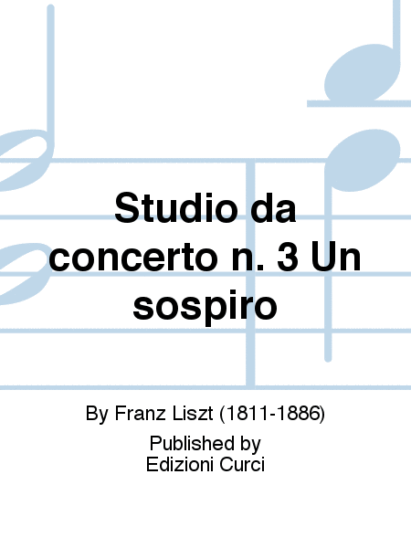 Studio da concerto n. 3 Un sospiro